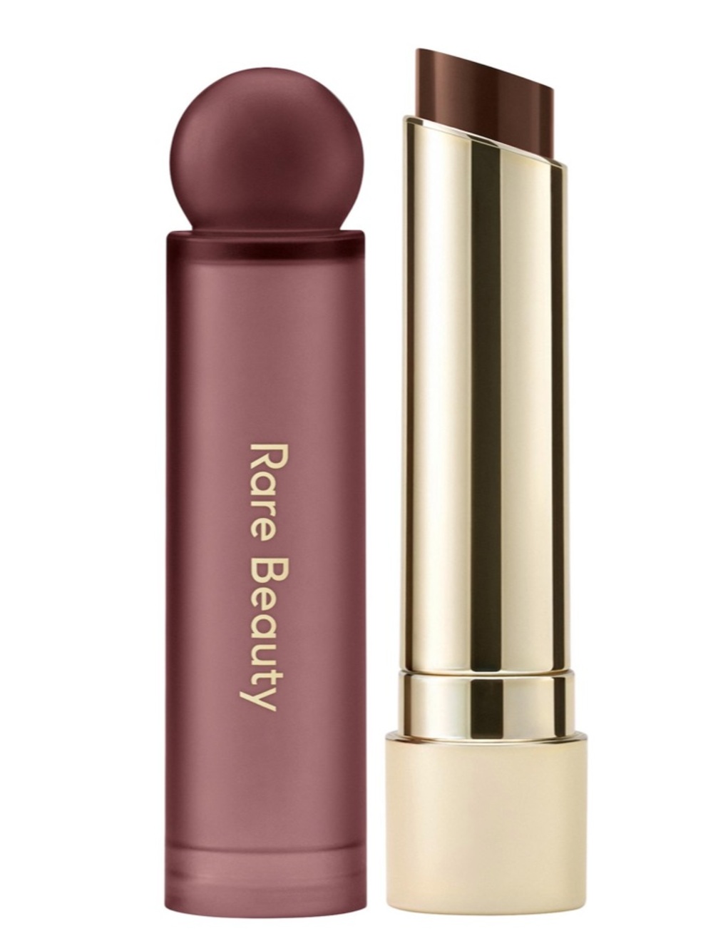Rare Beauty Lipstick Stick in Journey - Deep Cool Brown